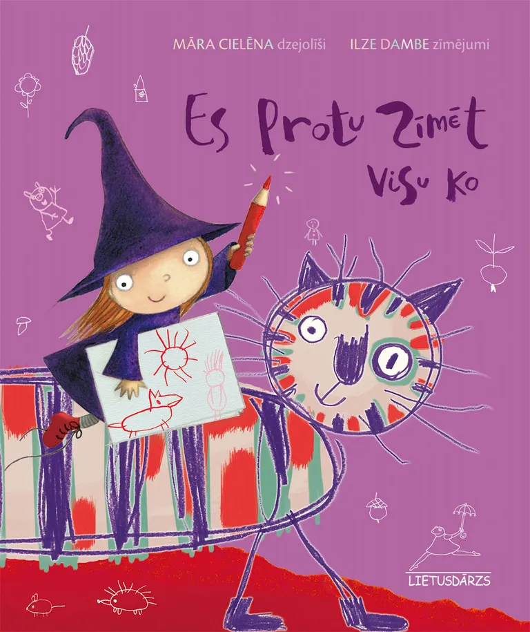 “Es protu zīmēt visu ko”