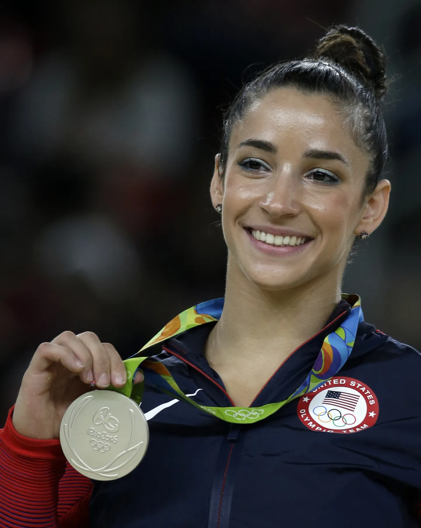 Aly Raisman on võitnud karjääri jooksul kuus olümpiamedalit, neist kolm kuldset.