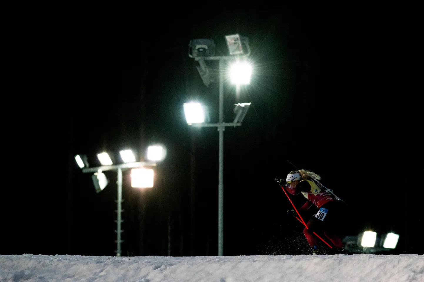 Tiril Eckhoff võitis Nove Mesto sprindietapi.