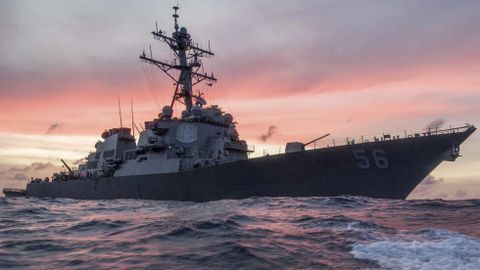 USA sõjalaev sisenes Venemaa Kaug-Ida vetesse, lahkus pärast hoiatust