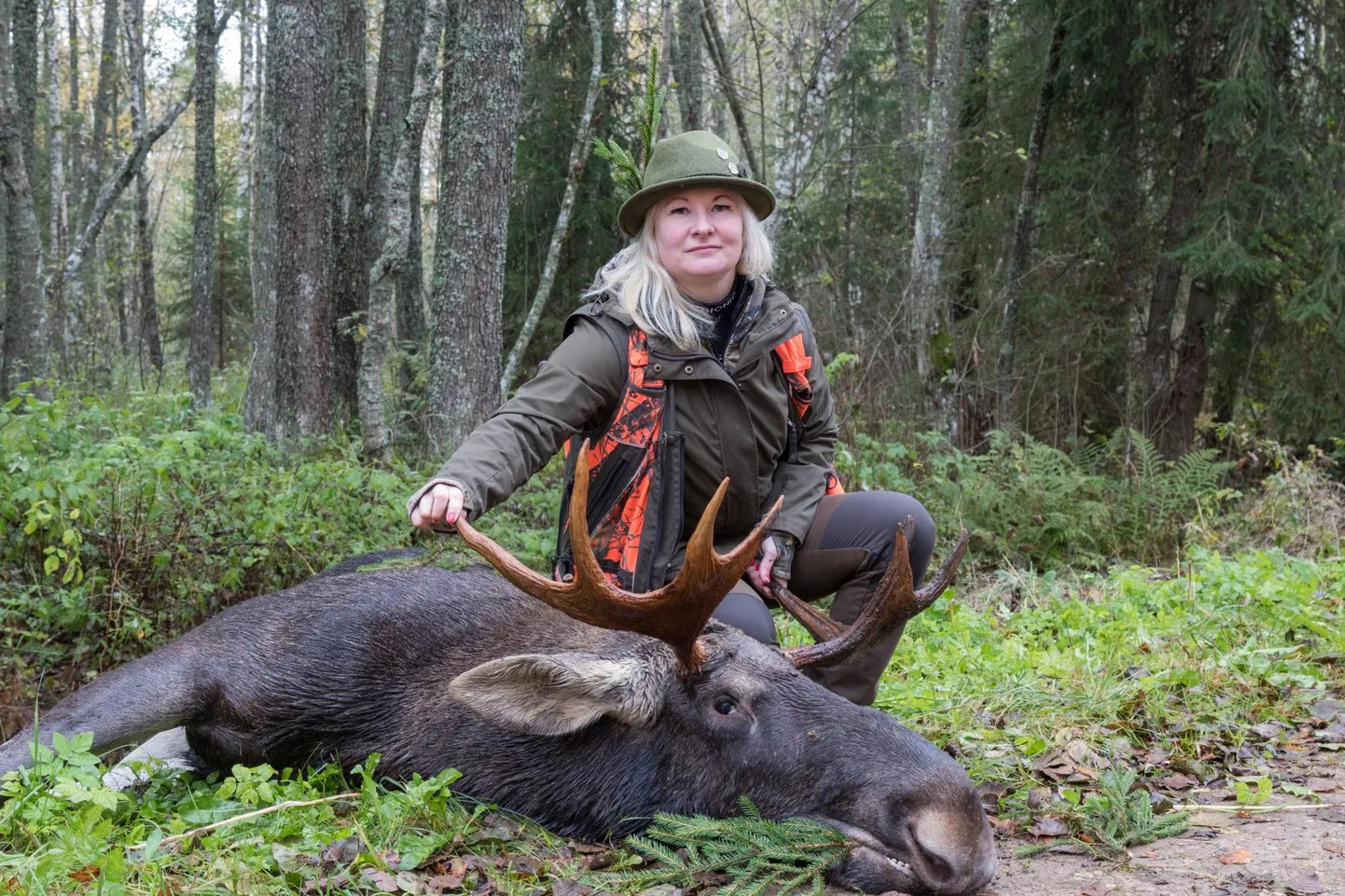 Triin Roostfeldt tunneb end metsas nagu kodus ning eelistab jahil käia üksinda.