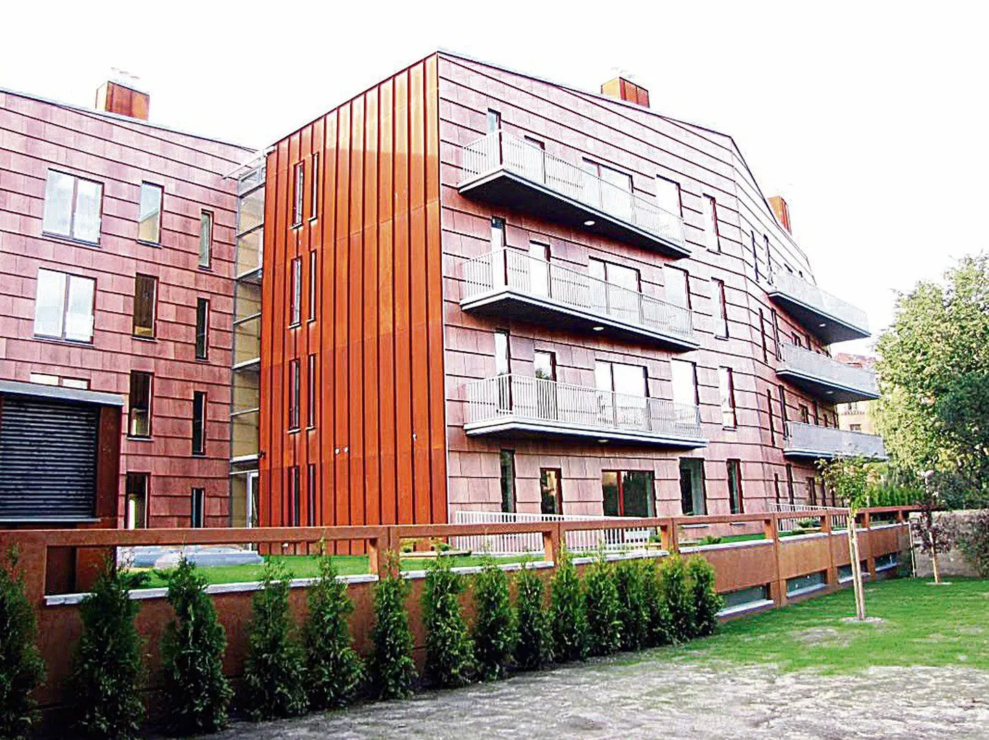 Kortermaja Tallinnas Tatari tänaval.