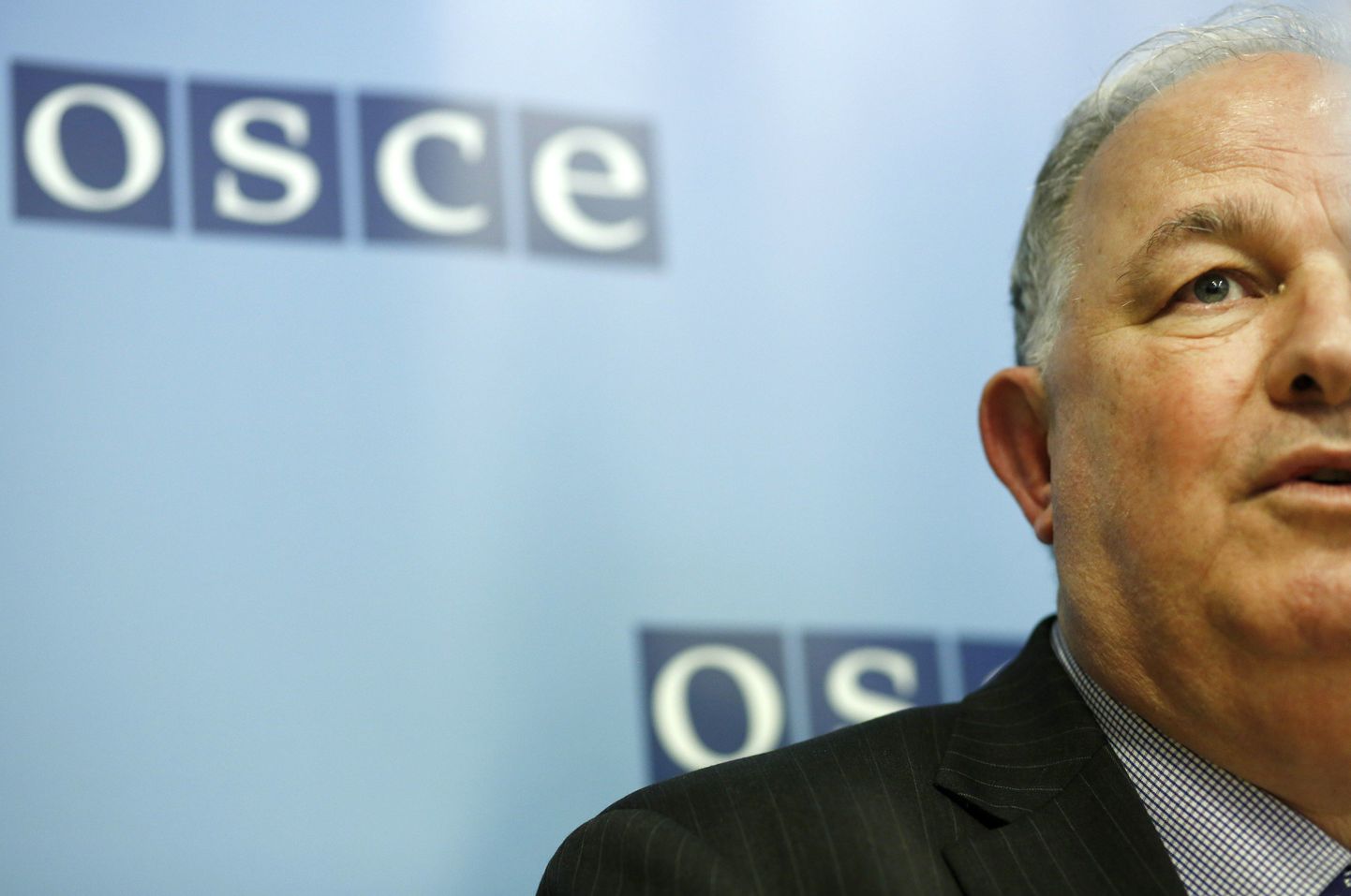 OSCE rahvusvahelise vaatlejate missiooni juht, endine Türgi diplomaat Ertuğrul Apakan.