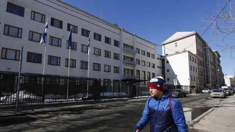 Soome saatkond Moskvas sai valget pulbrit sisaldanud kirja