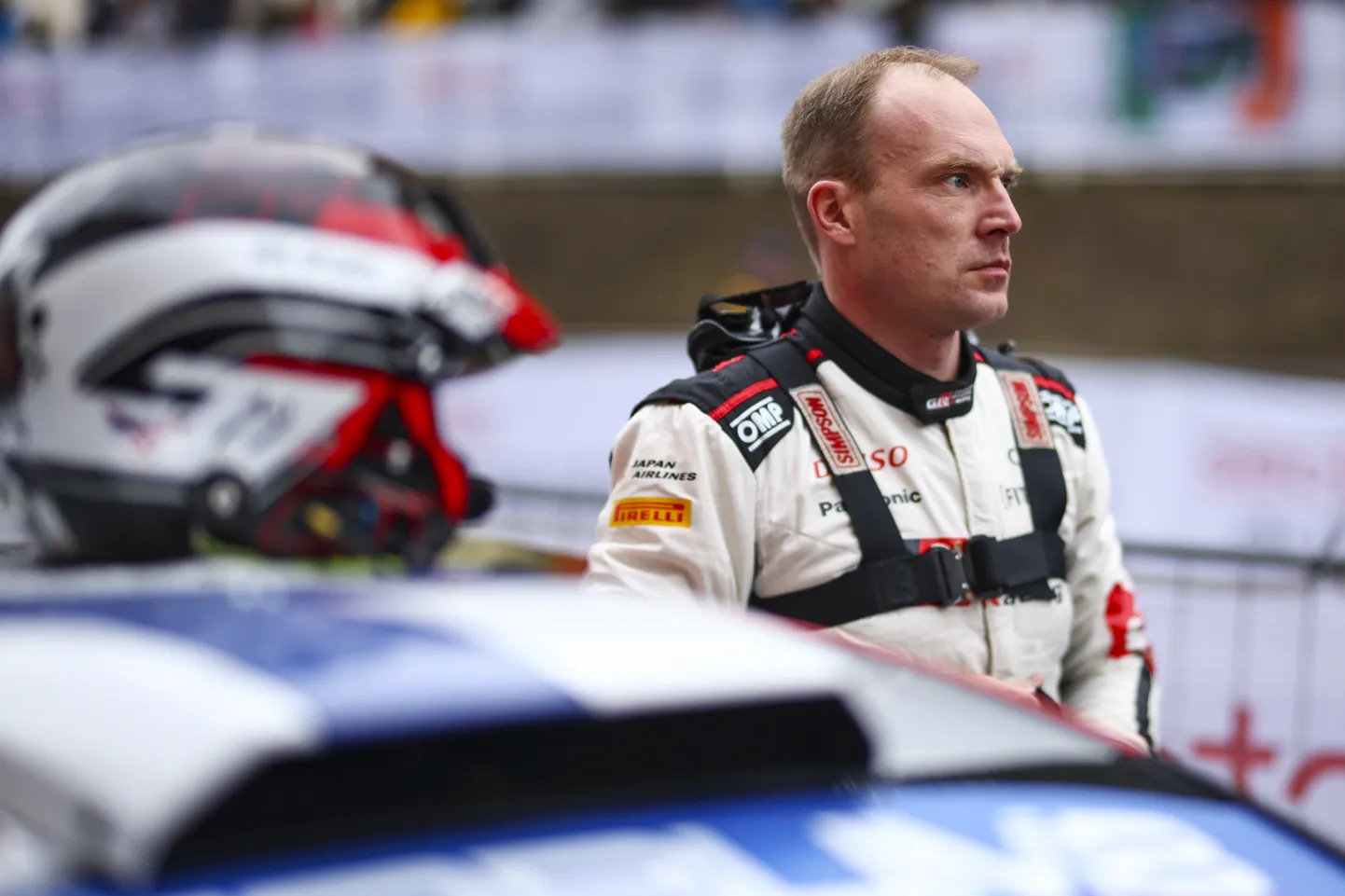 Toyota tiimipealik Jari-Matti Latvala Soome MM-rallil, kus oli stardis Yaris Rally2-autoga.