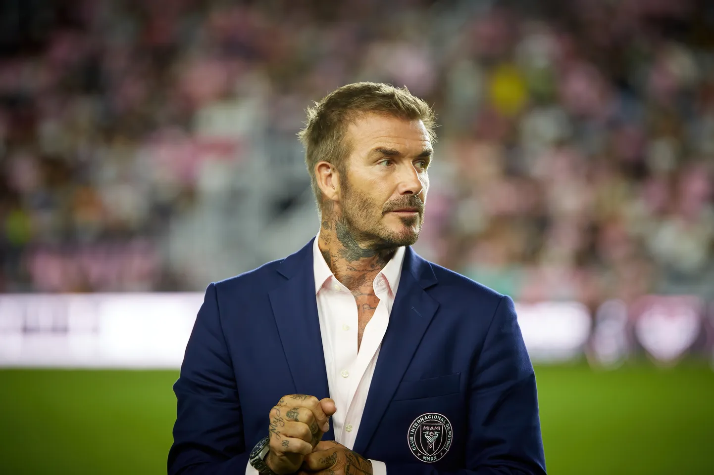 Endine jalgpallur David Beckham.