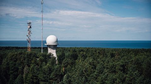 Radar post completed in Hiiumaa to strengthen Estonia's air surveillance