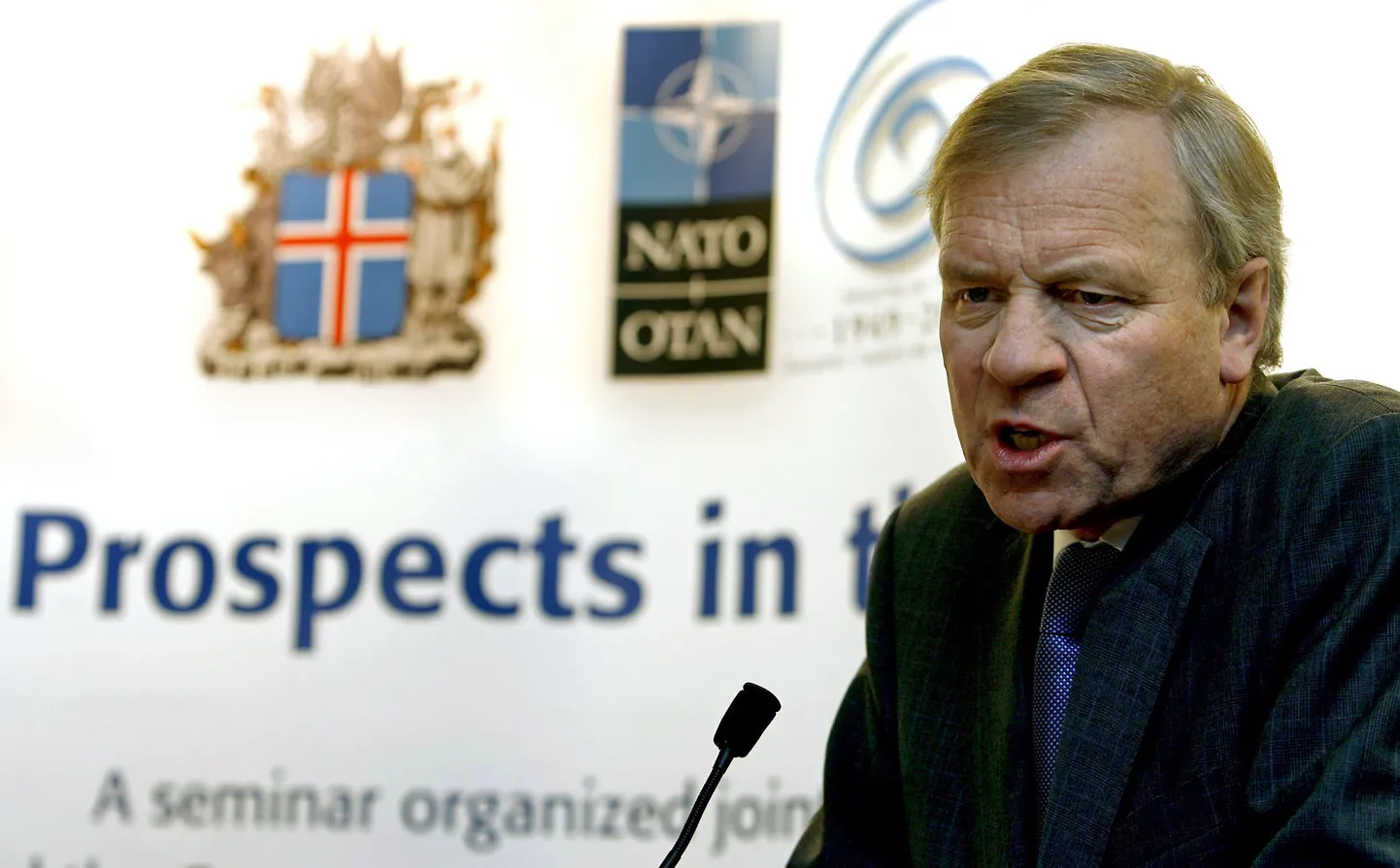 NATO peasekretär Jaap de Hoop Scheffer.