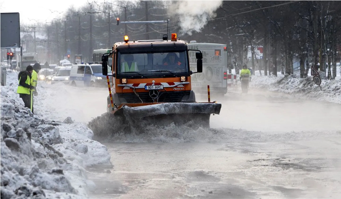 Tallinn valmistub veeuputustega võitlema.