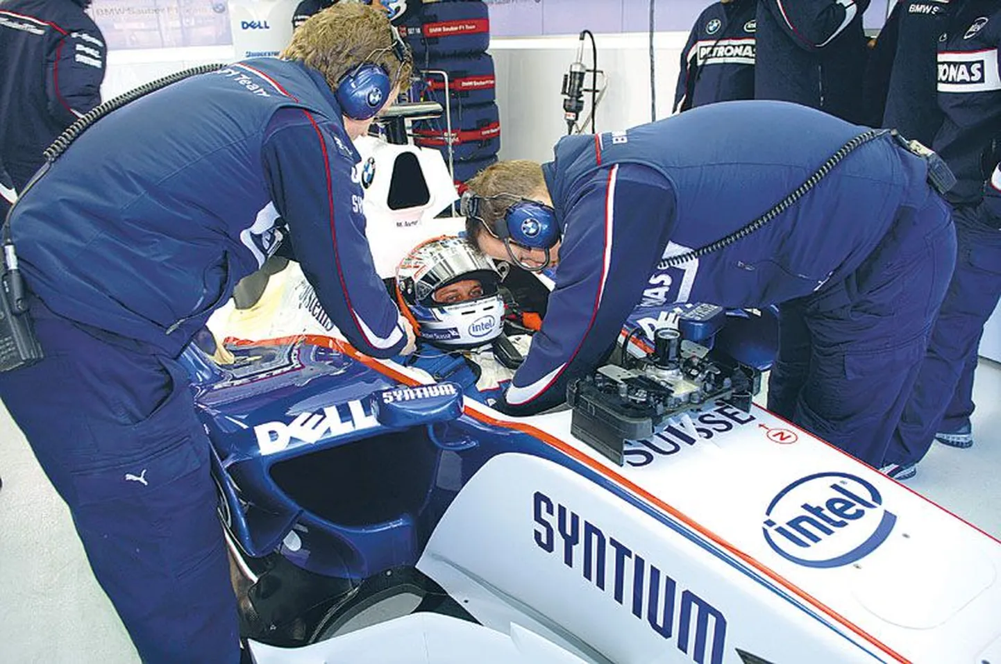 Marko Asmer BMW Sauberi F1-autos.