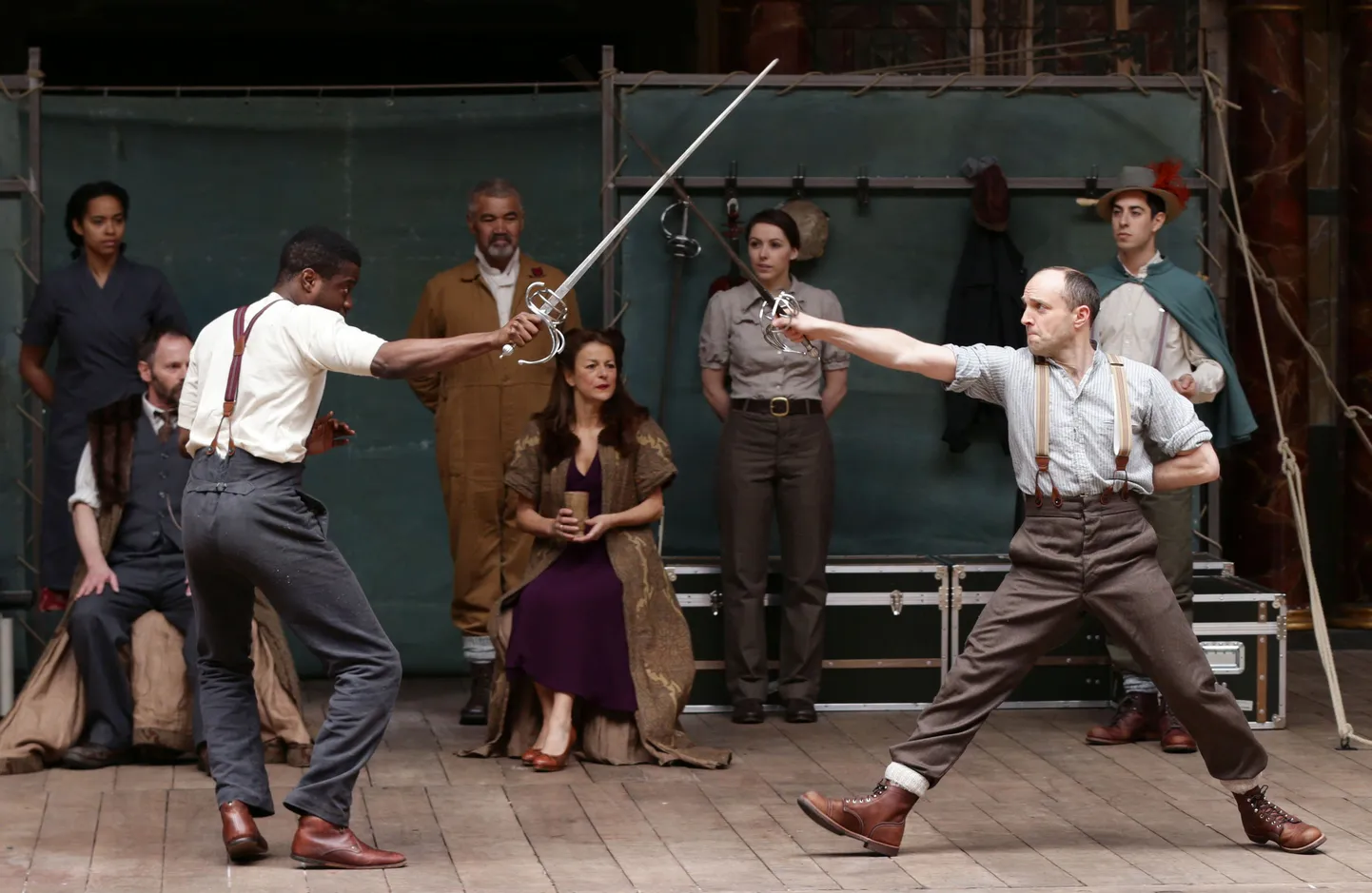 Stseen Briti Globe´i teatri «Hamletist»