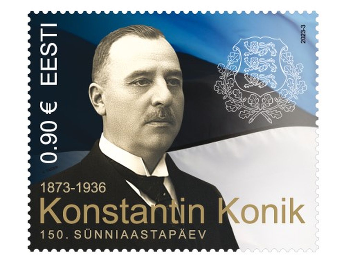 Konstantin Konik postmargil.