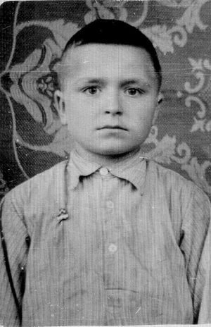 Ilmar Olesk 9-aastasena Tilsi lastekodus.