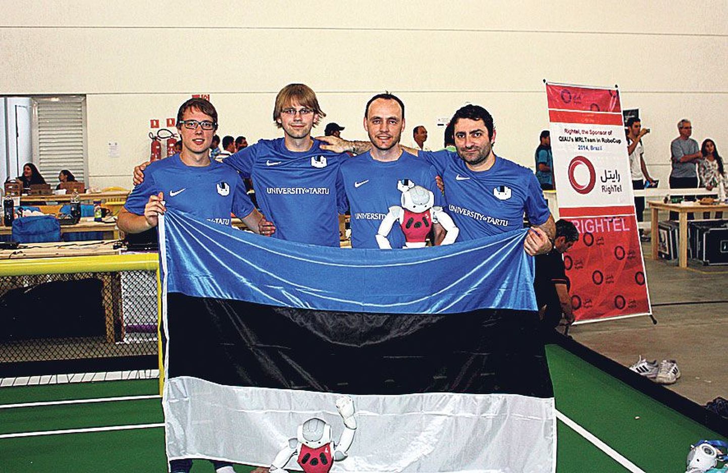 Eesti võistkond Brasiilias.