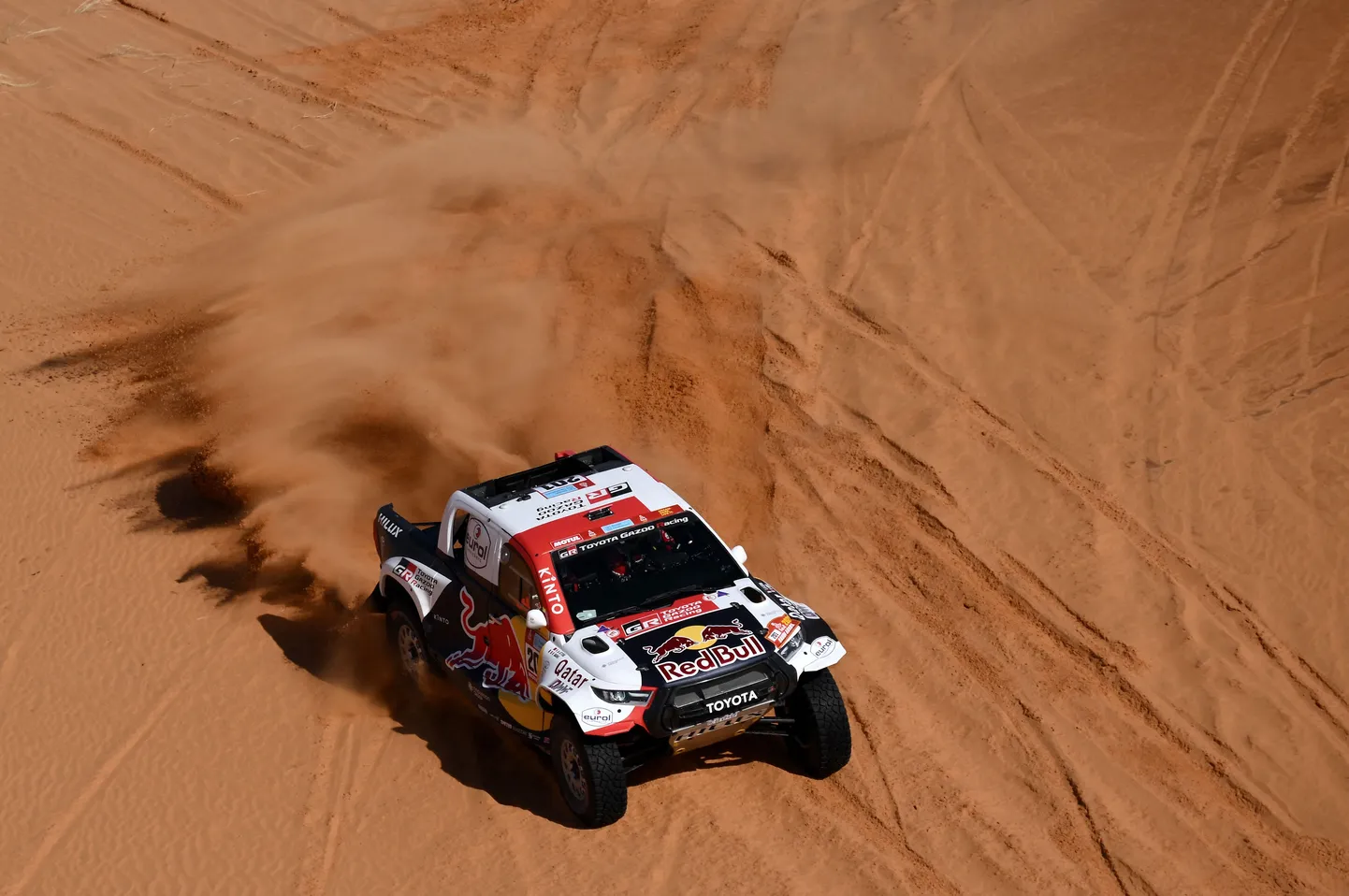 Nasser Al-Attiyah tänavusel Katari rallil.