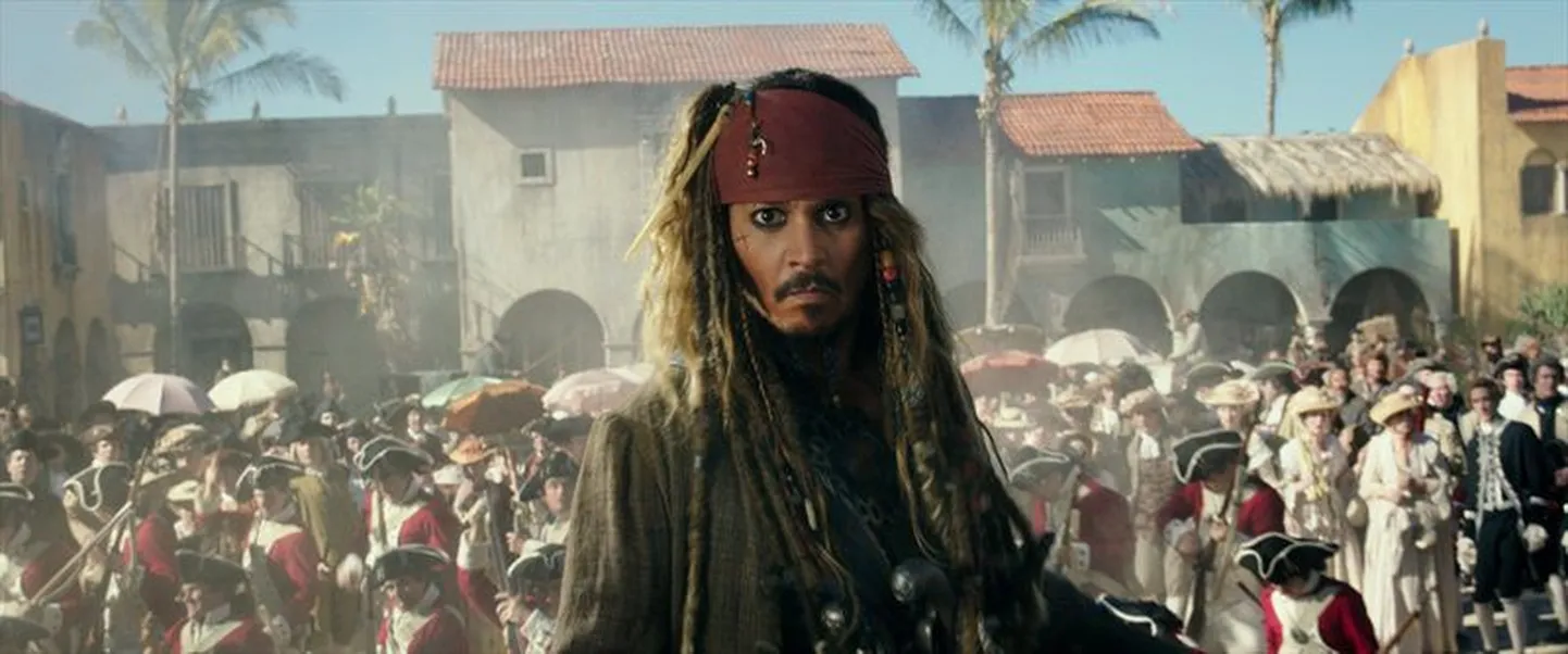 Johnny Depp filmis «Kariibi mere piraadid: Salazari kättemaks»