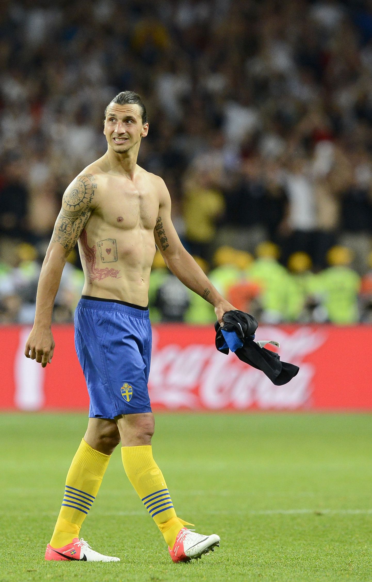 Zlatan Ibrahimovic pärast mängu Inglismaa vatu.