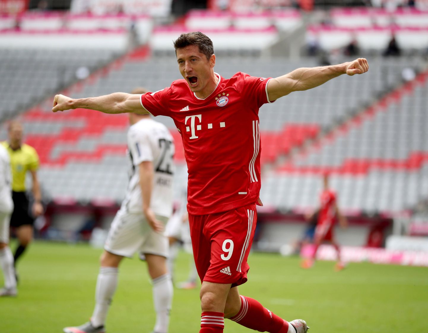 Müncheni Bayerni tähtmängija Robert Lewandowski.