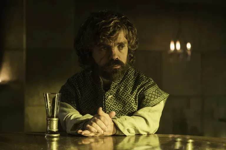 Kaader seriaalist «Troonide mäng». Pildil Peter Dinklage