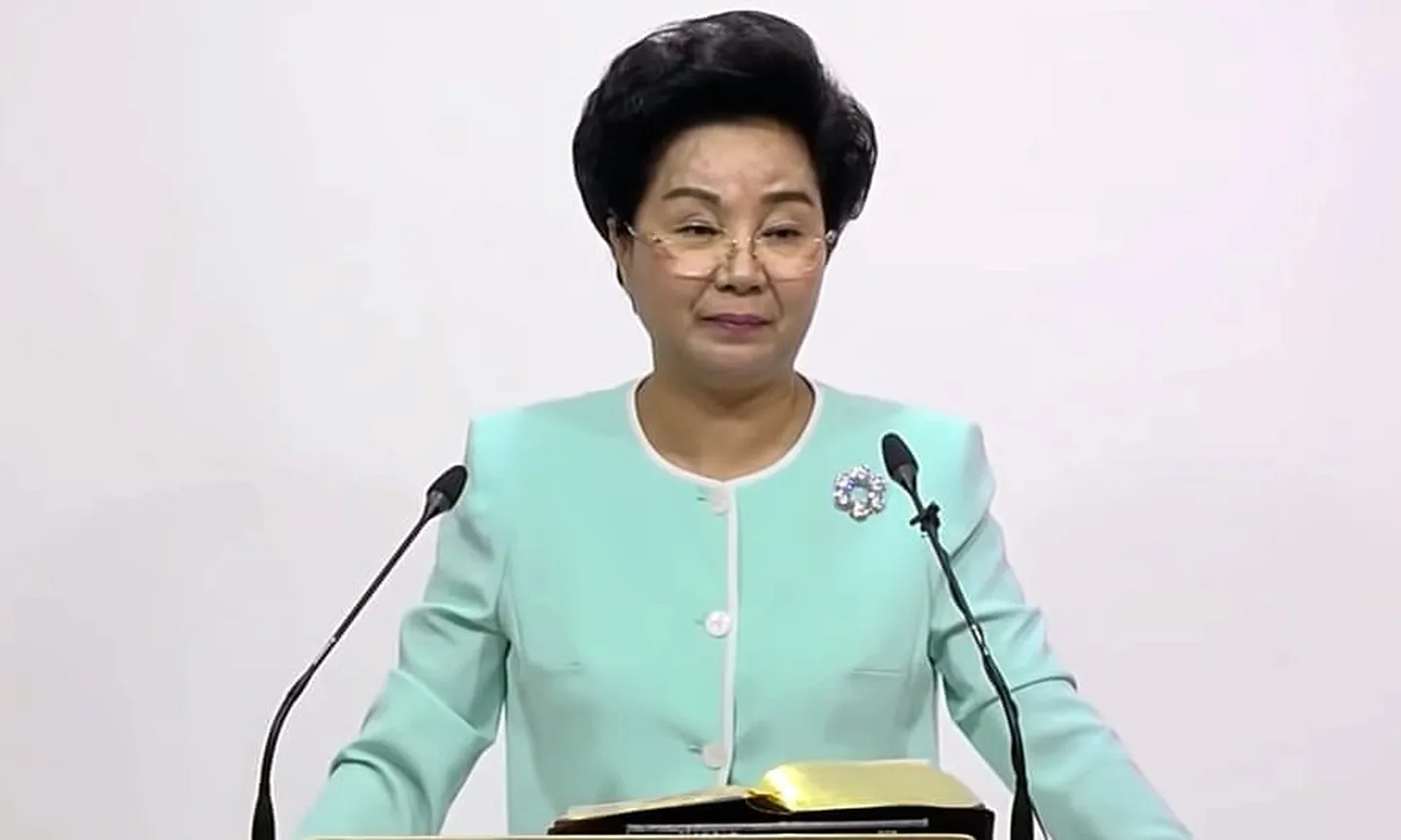 Lõuna-Korea sekti juht Shin Ok-ju