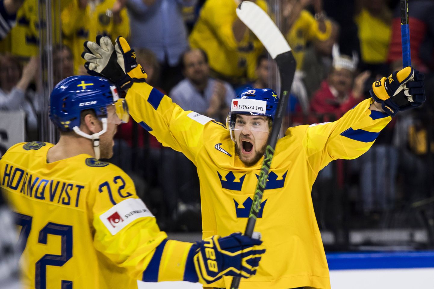 Rootsi jäähokikoondis mängib maailmameistrivõistluste finaalis.