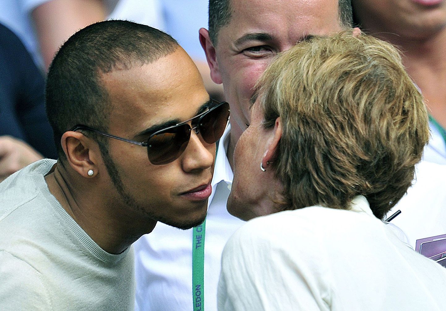 Lewis Hamilton (vasakul) ja Judy Murray.