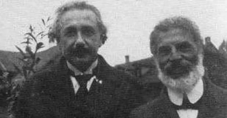 Albert Einstein ja Michele Besso