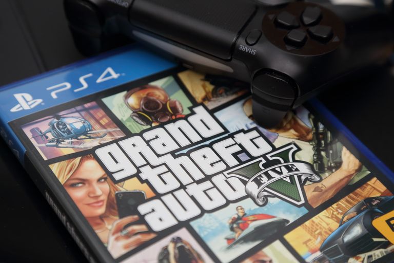 Populaarse mängu Grand Theft Auto 5. versioon.