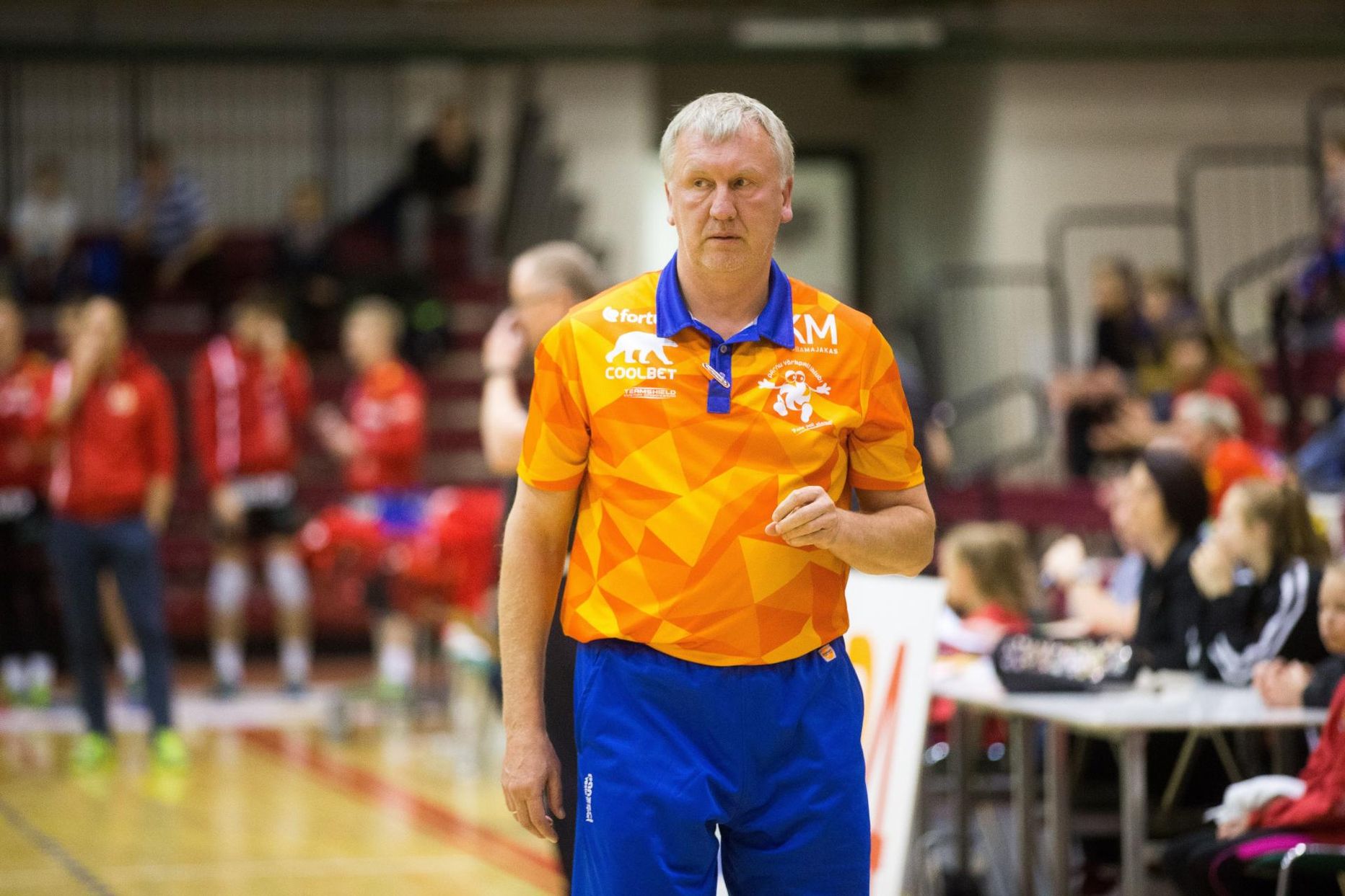 Läti võrkpallikoondise peatreener Avo Keel.