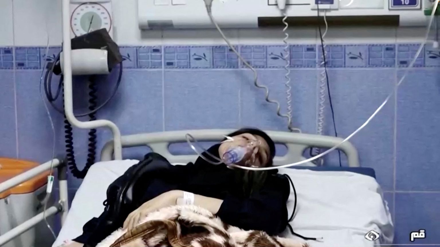 Selle noore iraani naise viis haiglavoodisse mürgitamine.