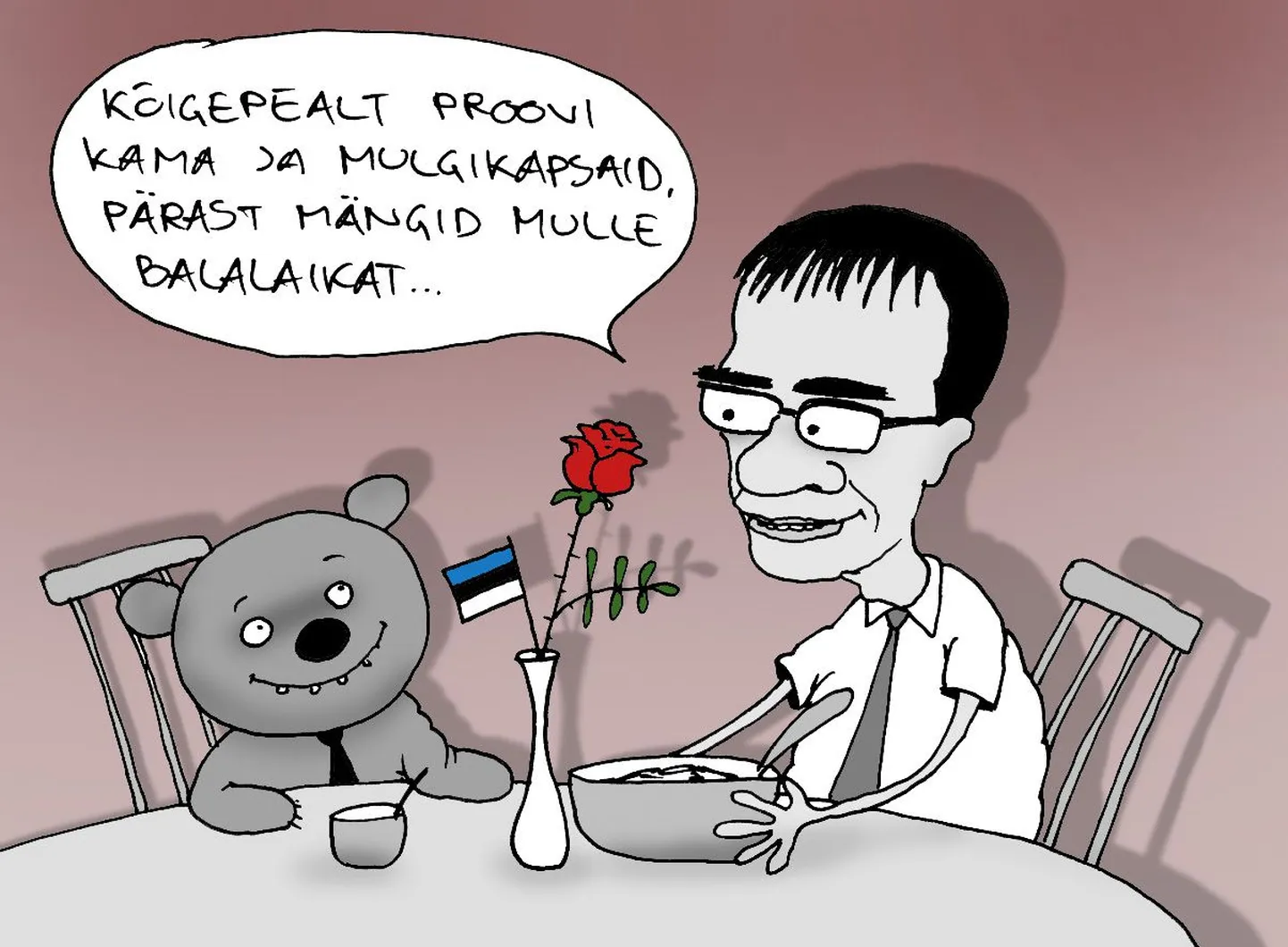 Sotside koostöö Vene Erakonnaga Eestis.