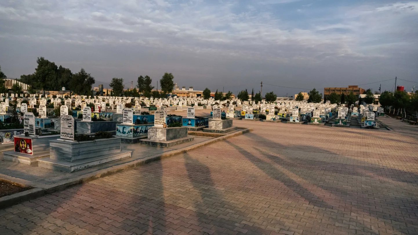 Кладбище в Сирии