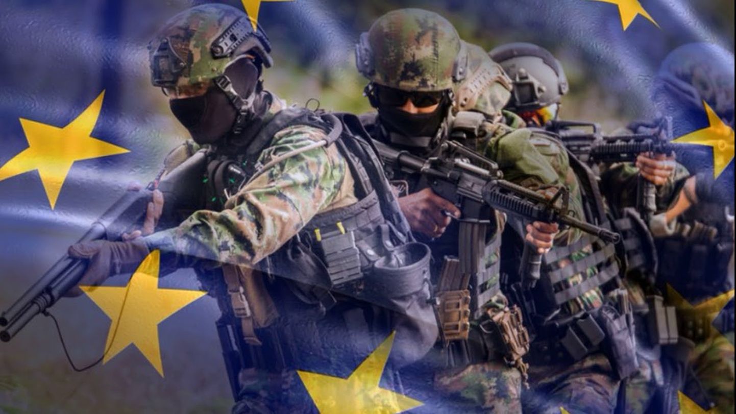 Euroopa armee. Foto on illustratiivne.