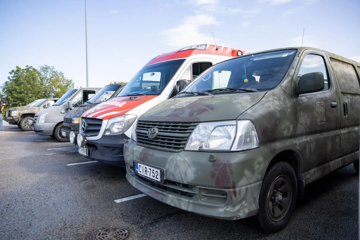 MTÜ SAB UA on Ukrainasse saatnud ka autosid sealsetele sõdijatele.