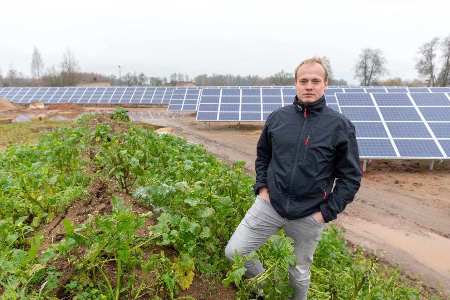 Kärstna põllumajandusettevõtja Valmar Haava on ühtaegu elektritootja, sest tema eestvõttel on rajatud ka päikeseelektrijaam.