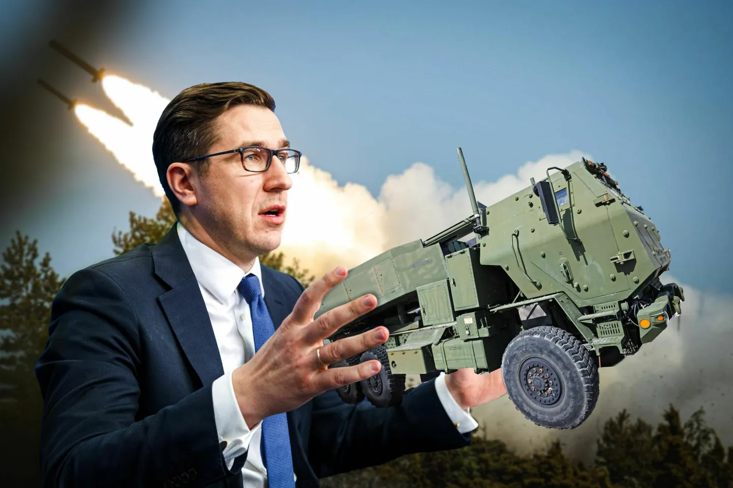 Кусти Сальм и HIMARS.