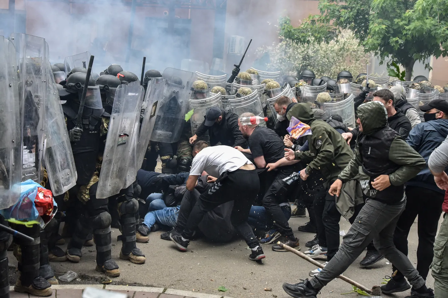 Meeleavaldus Kosovos.