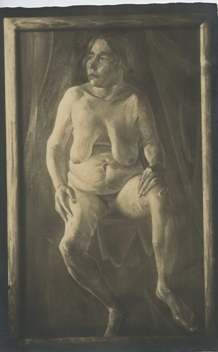Aleksander Vardi. Akt. 1921–1922. Õli