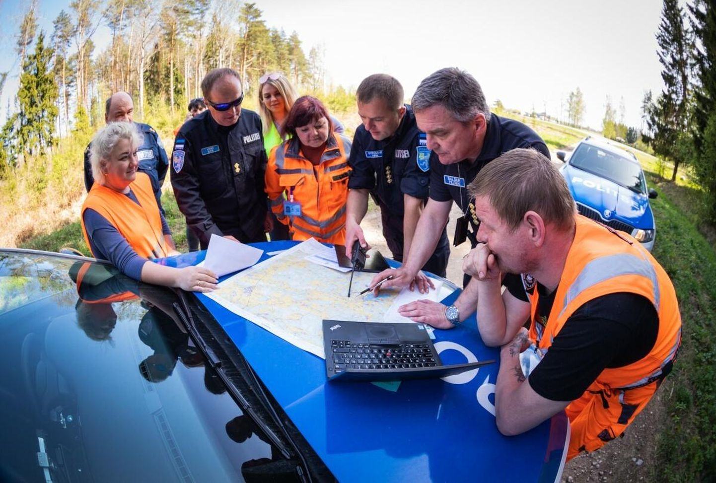 Politsei on metsa eksinuid sel suvel aidanud nii Tartu-, Võru- kui Saaremaal.