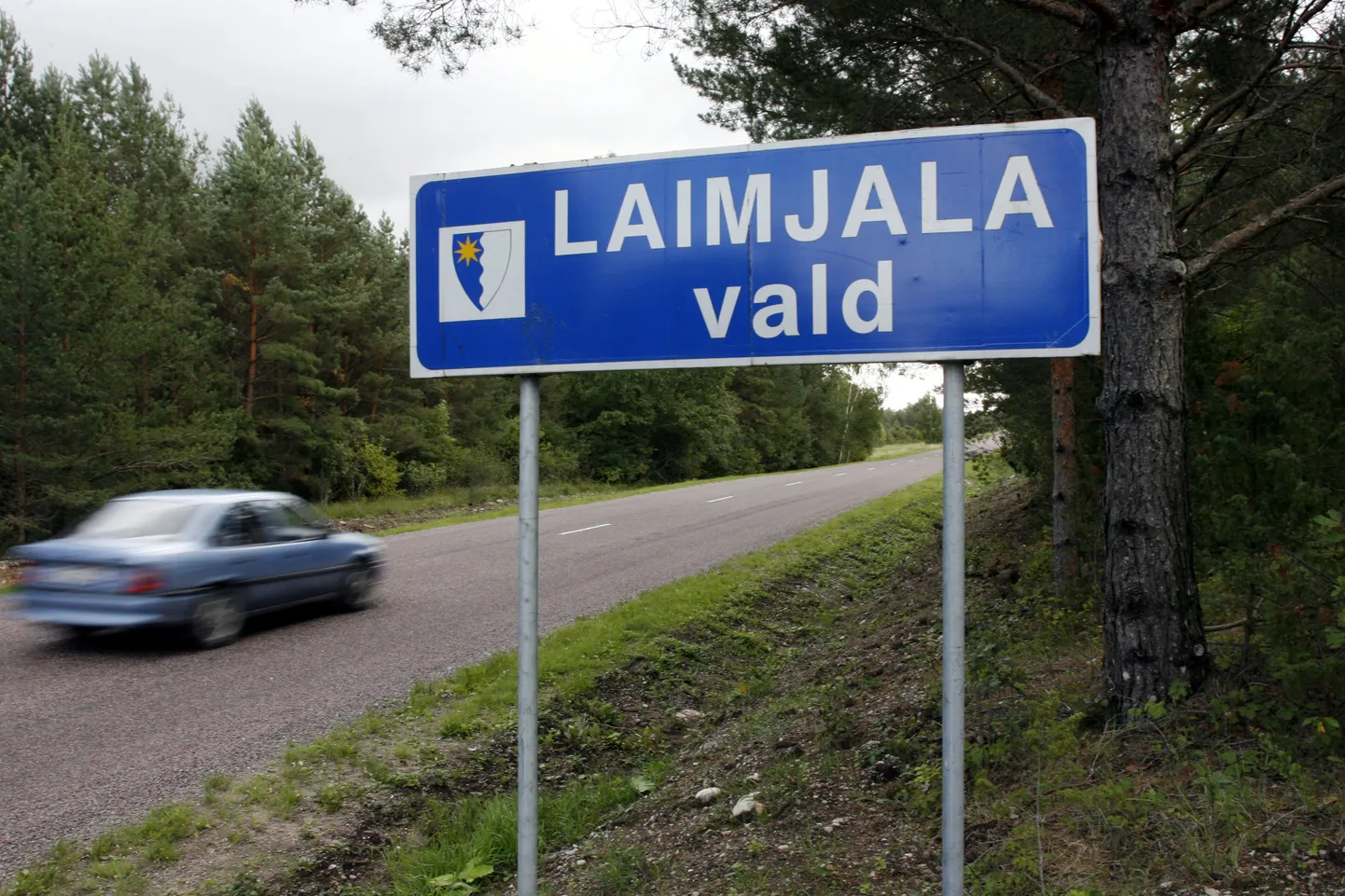 Lamjala valla piir.