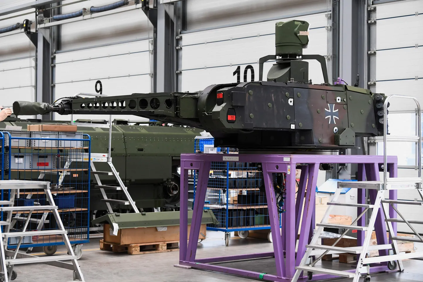 Rheinmetall Landsysteme ja Krauss-Maffei toodetud lahingumasin Puma, mis asendab Saksamaa maaväe lahingumasinaid Marder.