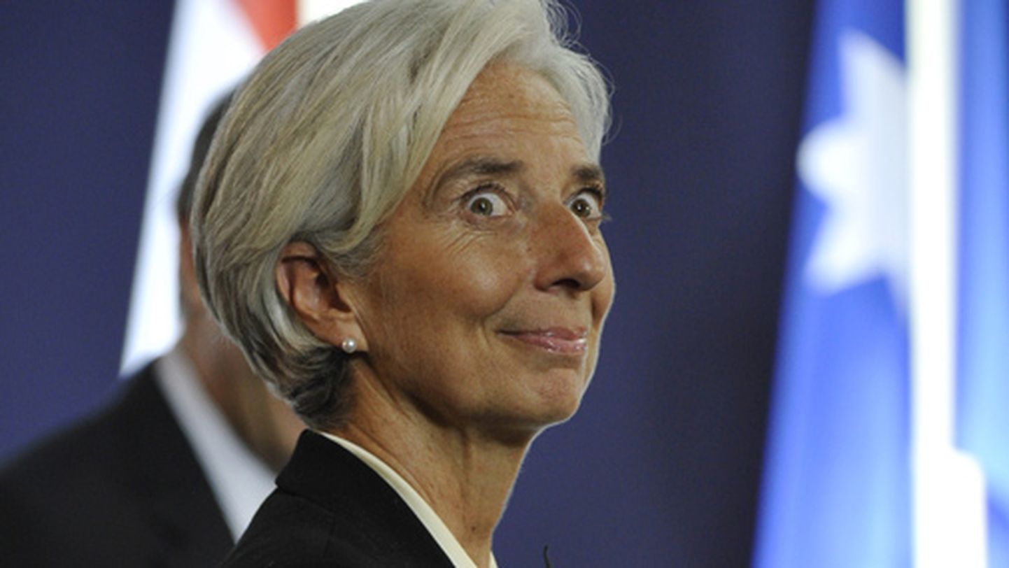 Starptautiskā Valūtas fonda vadītāja Kristīne Lagarda