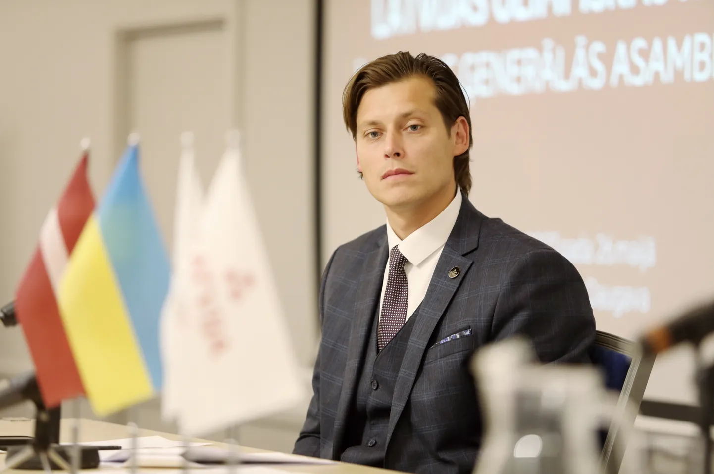 Latvijas Olimpiskās komitejas ģenerālsekretārs Kārlis Lejnieks
