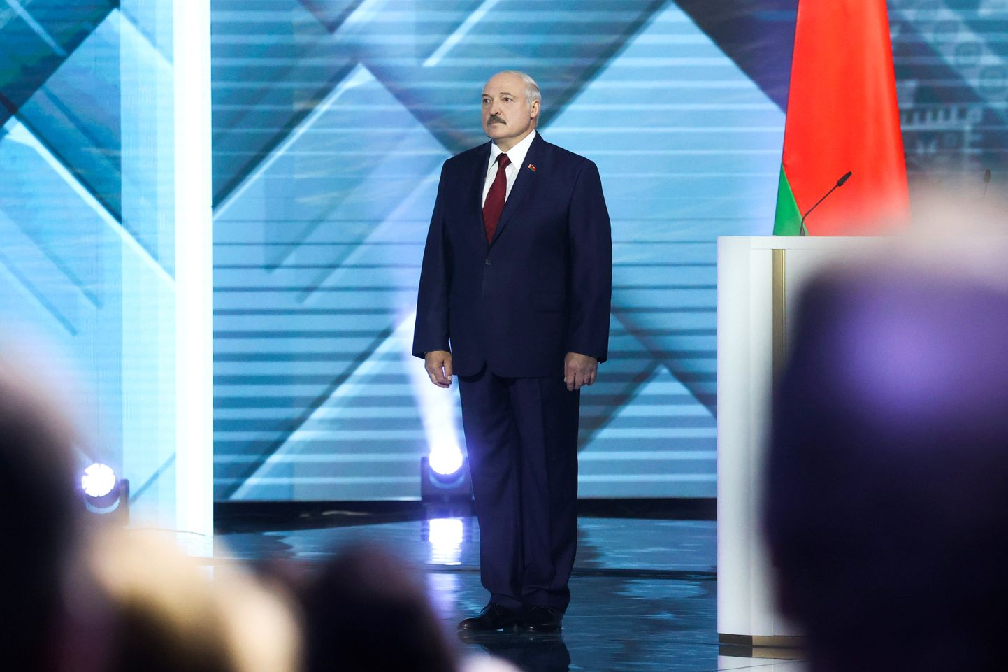 Valgevene president Aleksandr Lukašenko täna Vabariigi Palees.