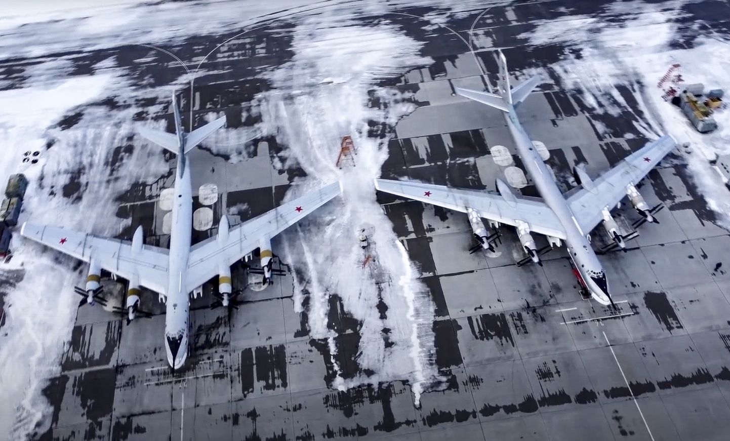 Tu-95 lidmašīnas. Ilustratīvs attēls