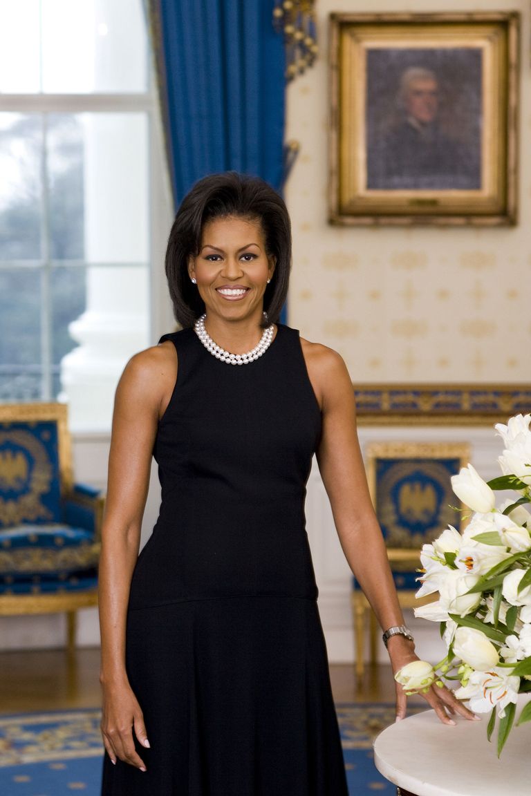 Mišela Obama 2005. gadā Baltajā namā