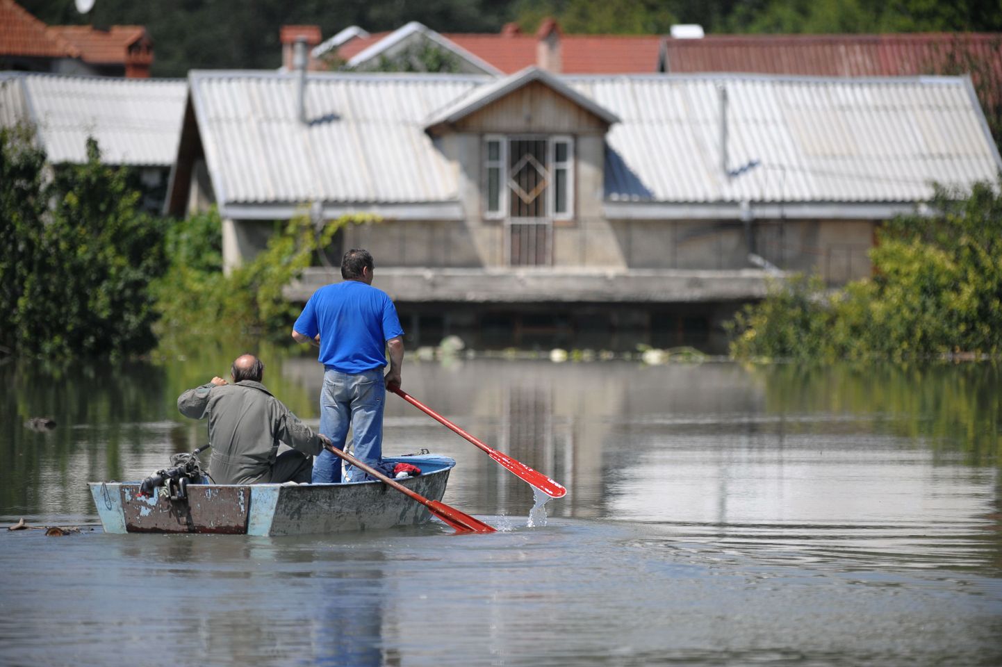 Üleujutused Moldovas.