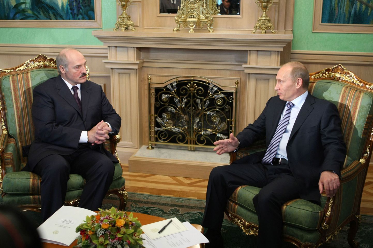 Встреча Лукашенко и Путина в Минске