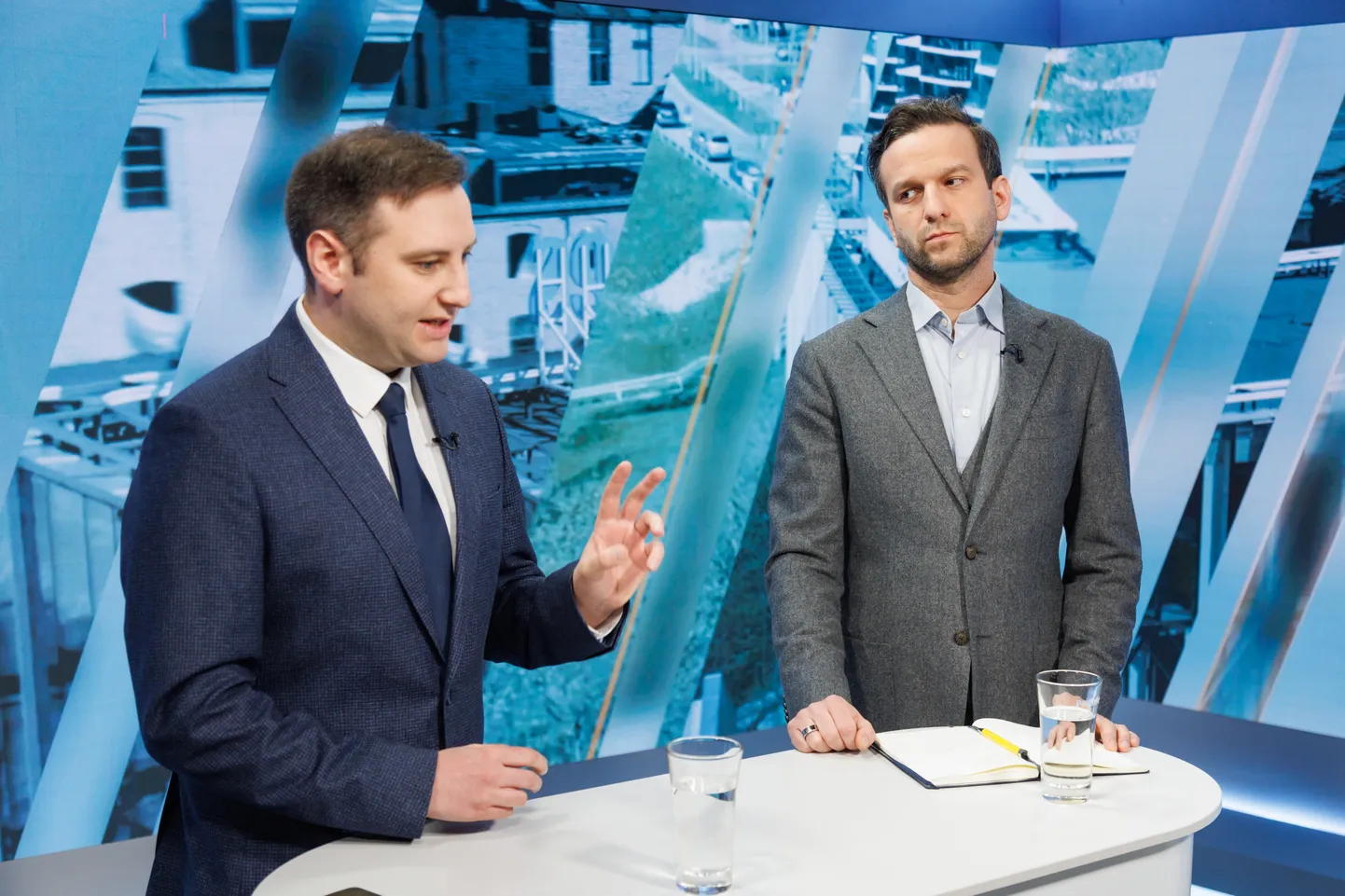 Otse Postimehest stuudios Vladimir Svet ja Pärtel-Peeter Pere.
