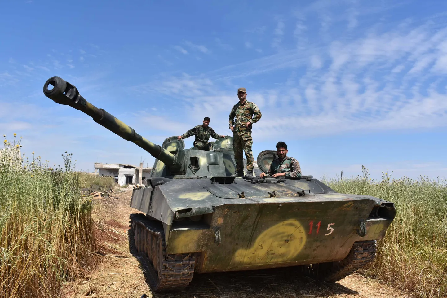 Süüria sõdurid Hamas.